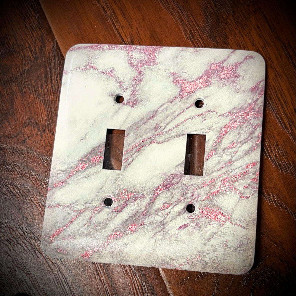 Marble Pattern Light Switch Covers - Picture 2 of 8